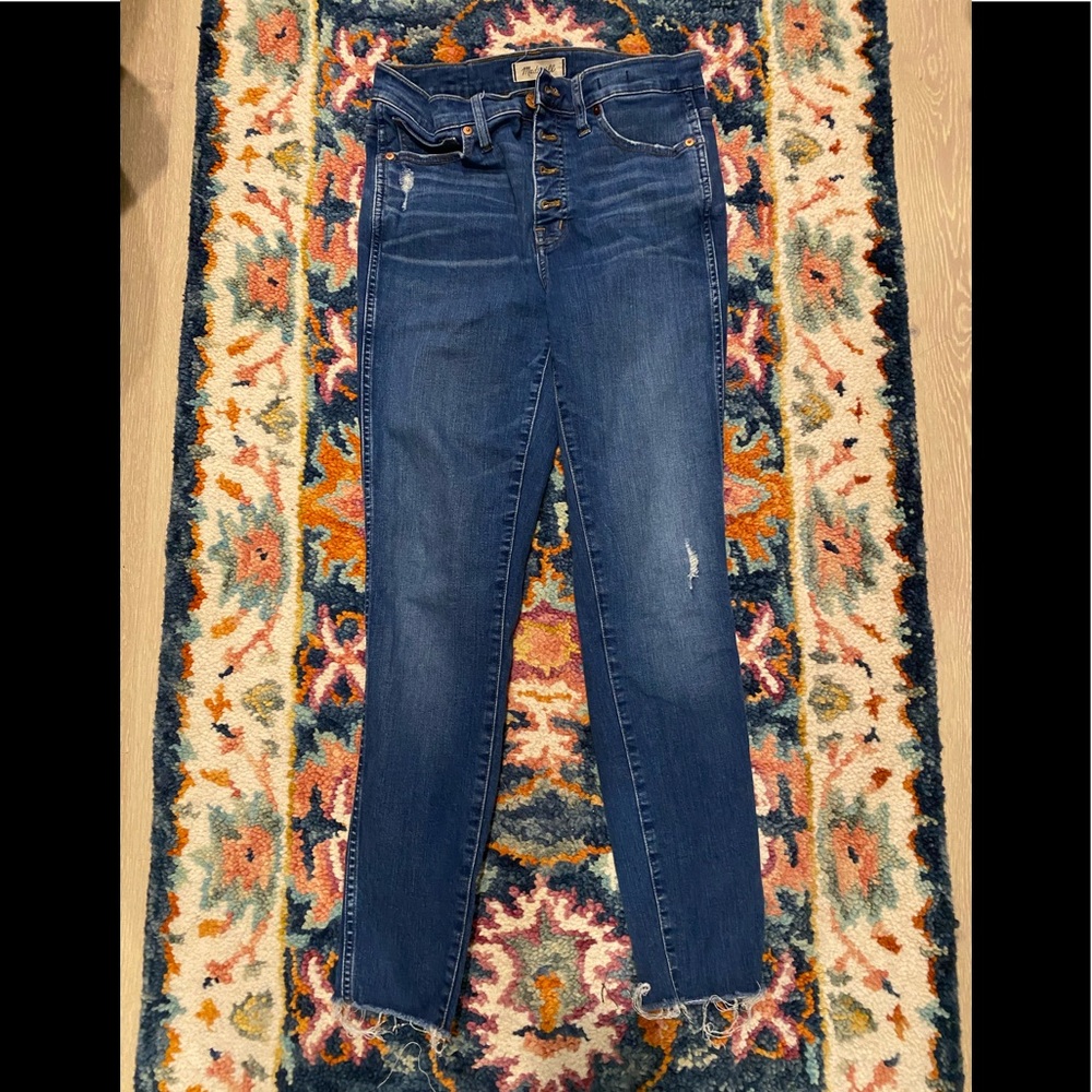 Madewell 10” high rise jeans